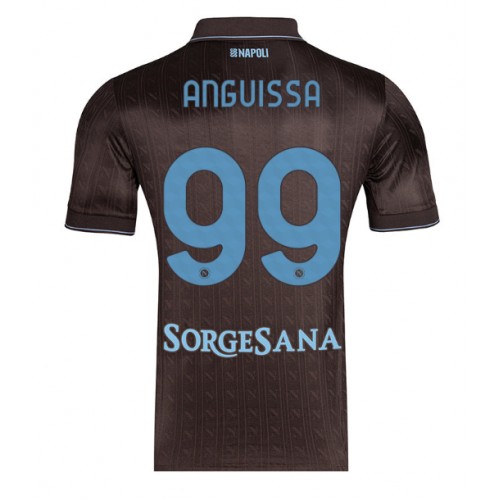SSC Napoli Frank Anguissa #99 Replika Tredjetrøje 2025-26 Kortærmet SSC Napoli Frank Anguissa #99 Replika Tredjetrøje 2025-26 Kortærmet